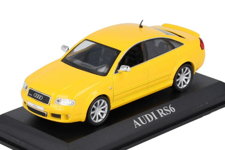 Audi - イクソ アルタヤ 1/43 ドリームカーズ アウディ RS6 イエローIXO Altaya 1:43 DREAM CARS AUDI RS6 yellow