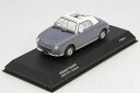 ＜中古品＞京商 1/43 日産 フィガロ ラピスグレー 816台限定 FIGARO OPEN TOP Lapisgray / Purpule