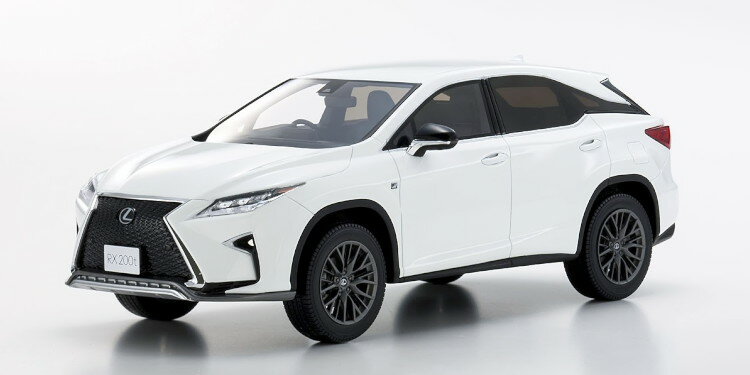 京商 1/18 レクサス RX200T Fスポーツ 2003 メタリックホワイト KYOSHO 1:18 LEXUS RX200T F SPORT 2003 WHITE MET