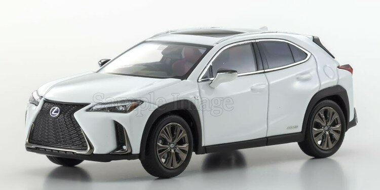 京商 1/43 レクサス UX250h Fスポーツ ホワイト ノバ KYOSHO 1:43 Lexus UX250h F Sport white nova