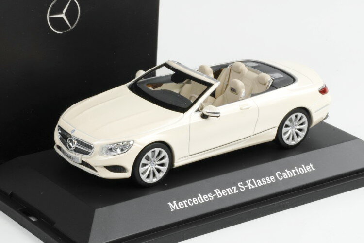  1/43 륻ǥ٥ S饹 ֥ꥪ 2016 A217 ۥ磻Kyosho 1:43 Mercedes-Benz S-Class Cabriolet 2016 A217 white