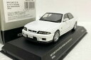 京商 1/43 日産 スカイライン R33 GTR GT-R オーテック セダン ホワイト JDMKYOSHO 1:43 NISSAN SKYLINE R33 GTR GT-R AUTECH SEDAN WHITE JDM