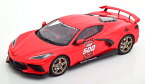 ACME 1/18 シボレー コルベット C8 スティングレイ インディアナポリス 500 ペースカー 2020 レッド 516台限定ACME 1:18 Chevrolet Corvette C8 Stingray Indianapolis 500 Pace Car 2020 red Limited Edition 516 pcs