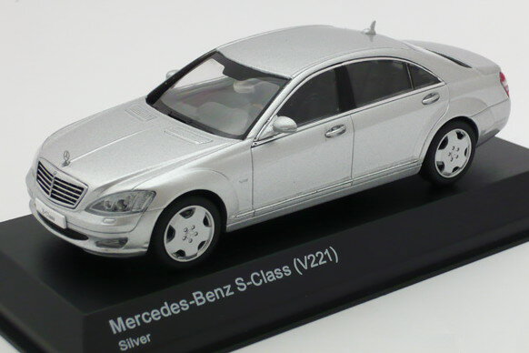 京商 1/43 メルセデス ベンツ Sクラス S600L V221 シルバー Kyosho Mercedes-Benz S-Class S 600L (V221)