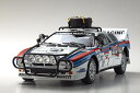 京商 1/18 ランチア 037 マティーニ 7 第4回 ラリーサファリ 1984 マルク アレン 開閉KYOSHO 1:18 LANCIA 037 MARTINI N 7 4th RALLY SAFARI 1984 M.ALEN I.KIVIMAKI