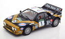 京商 1/18 ランチア 037 ラリー 1 ラリー ピアンカヴァッロ 1985 開閉Kyosho 1:18 Lancia 037 Rally No 1 Rally Piancavallo 1985 Esso Tabaton/Tedeschini