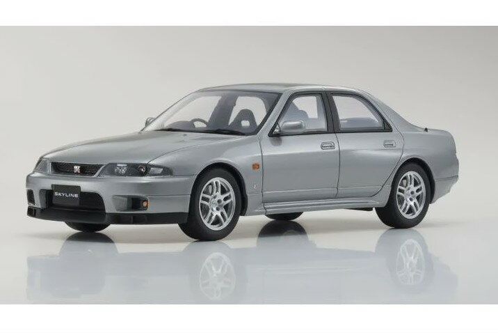  1/18 Y XJCC R33 GT-R 1989 Vo[ TCGfBV 700KYOSHO 1:18 NISSAN SKYLINE R33 GT-R 1989 SILVER SAMURAI EDITION LIMITED 700 ITEMS