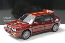 京商 1/18 ランチア デルタ HF インテグラーレ エディツィオーネ フィナーレ ボルドーレッド 開閉KYOSHO 1:18 LANCIA DELTA HF Integrale Edizione Finale Bordeaux red