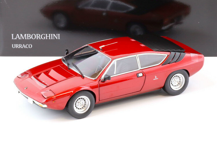 京商 1/18 ランボルギーニ ウラッコ レッドメタリックKYOSHO 1:18 LAMBORGHINI Urraco red metallic