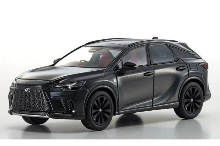 京商 1/43 レクサス RX 500h F SPORT パフォーマンス グラファイトブラックガラスフレークKYOSHO 1/43 LEXUS RX 500h F SPORT performance