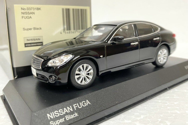  1/43 Y t[K nCubhXP[ _CLXgfJ[ CtBjeB M37 M56 M35H ubNKYOSHO 1:43 NISSAN FUGA hybrid scale diecast model car INFINITI M37 M56 M35H BLK