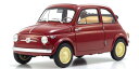 京商 1/18 フィアット 500 D カブリオレ オープン 1960 ロッソコラーロ レッド 開閉Kyosho 1:18 Fiat 500 D CABRIOL...