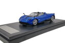 LCD-MODEL 1/64 パガーニ ウアイラ ロードスター 2018 ブルーLCD-MODEL 1:64 PAGANI HUAYRA ROADSTER 2018 BLUE