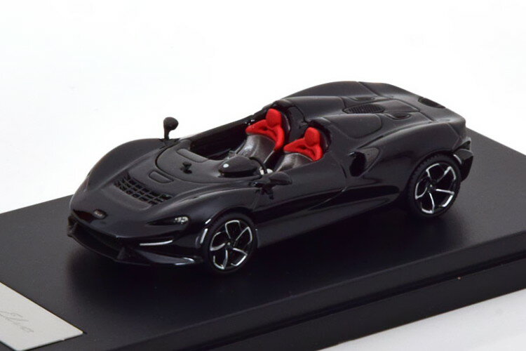 LCD Models 1/64 マクラーレン エルバ ブラックLCD MODELS 1:64 McLaren Elva black