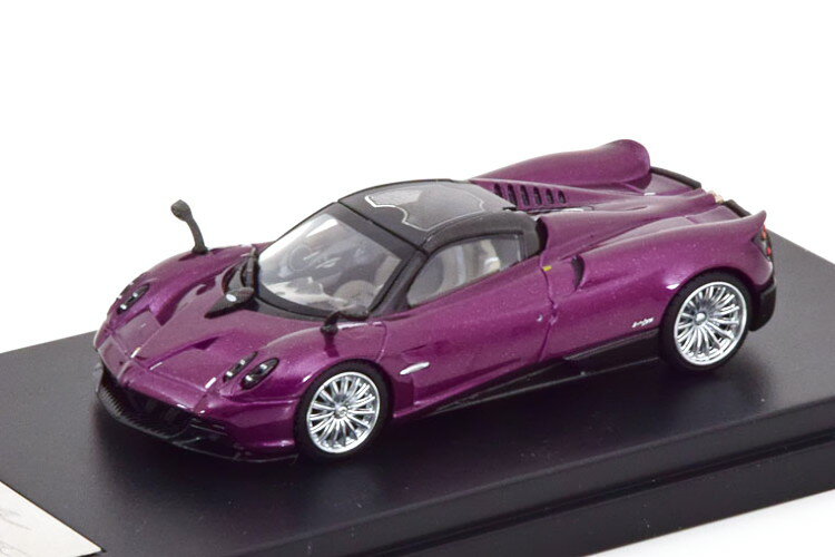 LCD Models 1/64 パガーニ ウアイラ ロードスター バイオレットメタリックLCD MODELS 1:64 Pagani Huayra Roadster violett-metallic