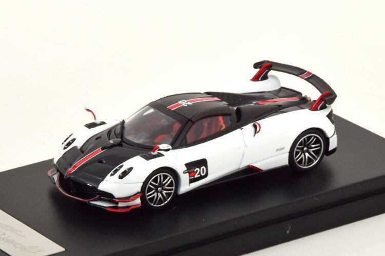 LCD Models 1/64 パガーニ ウアイラ ロードスター BC ホワイトカーボンLCD MODELS 1:64 Pagani Huayra Roadster BC white carbon
