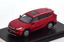 LCD Models 1/64 トヨタ ハイランダー レッドメタリックLCD MODELS 1:64 Toyota Highlander redmetallic