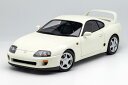 LCD Models 1/18 トヨタ スープラ A80-ホワイト 開閉LCD MODELS 1:18 Toyota Supra A80-white