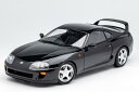 LCD Models 1/18 トヨタ スープラ A80-ブラック 開閉LCD MODELS 1:18 Toyota Supra A80-black