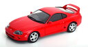 LCD Models 1/18 g^ X[v A80 teBO vbgtH[t 1993-2002 bh JLCD MODELS 1:18 Toyota Supra A80 with lifting platform 1993-2002 red