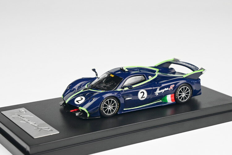 Rakuten - LCD Models 1/64 パガーニ ウアイラR ブルーカーボン LCD Models 1:64 Pagani HuayraR Blue Carbon