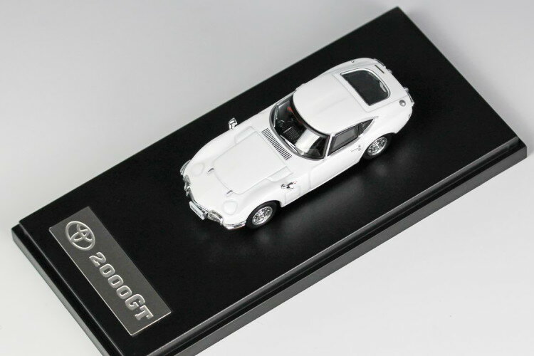 LCD Models 1/64 g^ 2000GT zCg LCD Models 1:64 Toyota 2000GT White