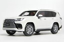 レクサス特注 LCDモデル 1/18 トヨタ レクサス LX600 ホワイト 開閉LCD MODELS 1:18 TOYOTA LEXUS LX600 White