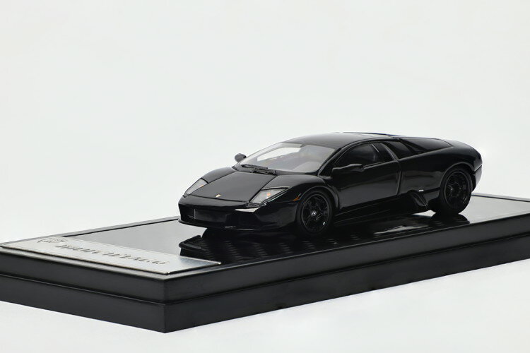 LCDモデル 1/64 ランボルギーニ ムルシエラゴ ブラックLCD MODELS 1:64 Lamborghini Murcielago Black