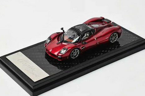 LCD 1/64 パガーニ ユートピア ロードスター カーボンレッドLCD 1:64 Pagani Utopia Roadster Carbon Red