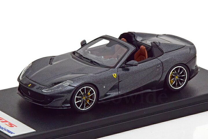 ルックスマート 1/43 フェラーリ 812 GTS 2020 メタリックダークグレーLooksmart 1:43 Ferrari 812 GTS 2020 darkgrey-metallic