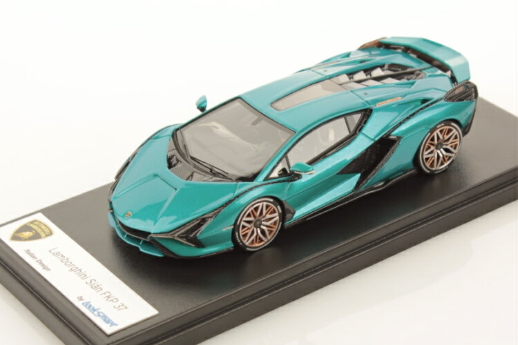 åޡ 1/43 ܥ륮  FPK37 ϥ֥å 2020 ᥿å֥롼LOOKSMART 1:43 LAMBORGHINI SIAN FPK 37 HYBRID 2020 BLUE MET