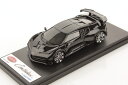 ルックスマート 1/43 ブガッティ チェントディエチ 2019 シャイニーブラックLOOKSMART 1:43 BUGATTI LA CENTODIECI 2019 SHINY BLACK