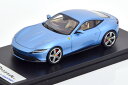 ルックスマート 1/43 フェラーリ ローマ 2020 ライトブルーメタリックLooksmart 1:43 Ferrari Roma 2020 lightblue-metallic