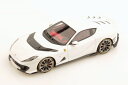 ルックスマート 1/43 フェラーリ 812 コンペティツィオーネ 2021 ホワイトメットLOOKSMART 1:43 FERRARI 812 COMPETIZIONE 2021 BIACO ITALIA WHITE MET