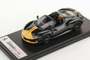 ルックスマート 1/43 フェラーリ 296 GTS スパイダー アセット・フィオラーノ オープンカー 2022 ネロデイトナ ブラック/イエローLooksmart 1:43 FERRARI 296GTS SPIDER ASSETTO FIORANO OPEN ROOF 2022 NERO DAYTONA - BLACK YELLOW