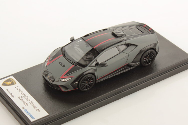 ルックスマート 1/43 ランボルギーニ ウラカン ステラート 2022 ボルケーノ グレーLOOKSMART 1:43 Lamborghini HURACAN Sterrato year 2022 volcano grey