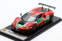 ルックスマート 1/43 フェラーリ 296 GT3 #52 ブロンズカップ2位 スパ24時間 2024 AFコルセ アンドレア ベルトリーニ/ジェフ マキエルズ/ルイ マキエルズ/トンマーゾ モスカLookSmart 1:43 Ferrari 296 GT3 N52 2nd Bronze Cup 24h Spa 2024 AF Corse
