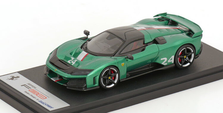ルックスマート 1/43 フェラーリ F80 2024 グリーンメタリック シルバー レッドLooksmart 1:43 Ferrari F80 2024 greenmetallic silver red