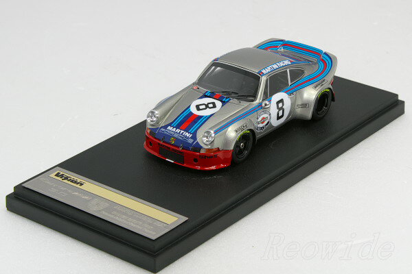 Make up VISION 1/43 MARTINI RACING ポルシェ 911 カレラ RSR 3.0 Zeltweg 1000km 1973 9th #8