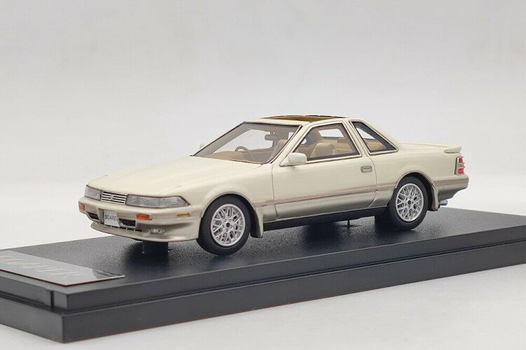 MARK43 1/43 トヨタ ソアラ 3.0GT エアロキャビン MZ20 クリスタルホワイト トーニング2MARK43 1:43 Toyota Soarer 3.0GT AERO CABIN MZ20 White