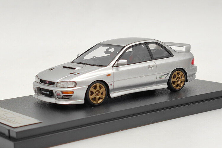 MARK43 1/43 スバル インプレッサ WRX タイプR Sti Ver.1997 GC8 シルバーMARK43 1:43 Subaru Impreza WRX type R STi Version 1997 GC8 Silver