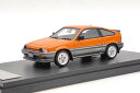 MARK43 1/43 ホンダ バラード スポーツ CR-X Si AS カスタマイズ オレンジMARK43 1:43 Honda Ballade Sports CR-X Si AS Customized Orange