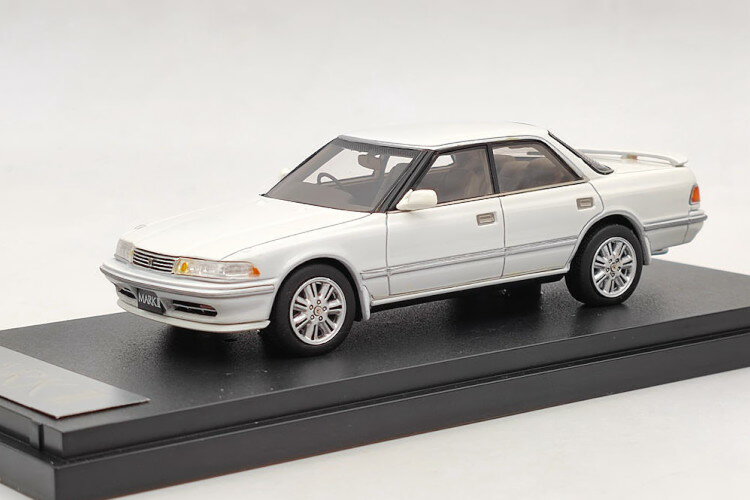 MARK43 1/43 トヨタ マーク2 ハードトップ 2.5 GT ツインターボ 1990 JZX81 ホワイトMARK43 1:43 Toyota MK II Hardtop 2.5 GT Twinturbo 1990 JZX81 White