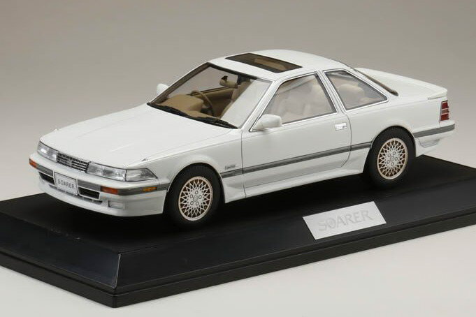 ホビージャパン 1/18 トヨタ ソアラ 3.0GT LIMITED MZ20 1988 スーパーホワイトlll HOBBY JAPAN Toyota Soarer