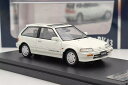 マーク43 1/43 ホンダ シビック Si EF3 DOHC with 無限 CF-48 ホイール ホワイトMARK43 1:43 Honda CIVIC Si EF3 DOHC with MUGEN CF-48 Wheel White