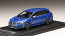 マーク43 1/43 スバル レヴォーグ STIスポーツ アイサイト タイプD WR ブルーパールMARK43 1:43 Subaru Les Vaughg STI Sports Eye Site Type D WR Blue Pearl
