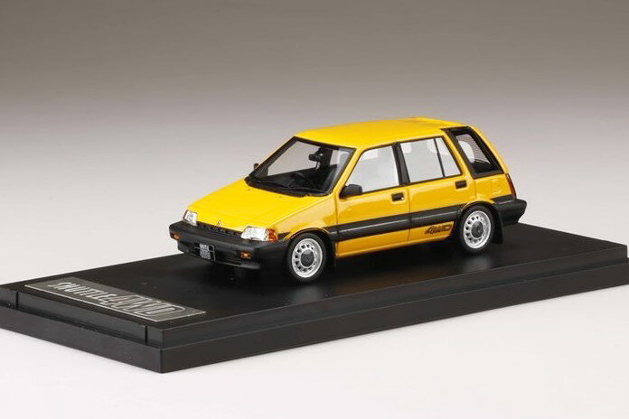 MARK43 1/43 ホンダ シビック シャトル 4WD J AR 1984 イエローMARK43 1/43 Honda Civic Shuttle 4WD J AR 1984 Yellow