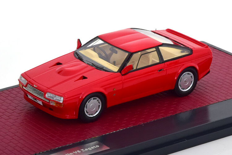 Aston Martin - マトリックス 1/43 アストンマーチン V8 ザガート 1988-1990 レッド 408台限定Matrix 1:43 Aston Martin V8 Zagato 1988-1990 red Limited Edition 408 pcs