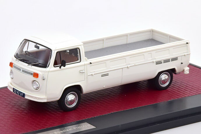 Matrix 1/43 tHNX[Q T2 Kemperink special pick-up zCg VW white Limited Edition 408 pcs