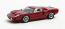 マトリックス 1/43 フォード GT40 MK 3 1967 ダークレッド 408台限定 Matrix 1:43 Ford GT40 MK 3 1967 da...